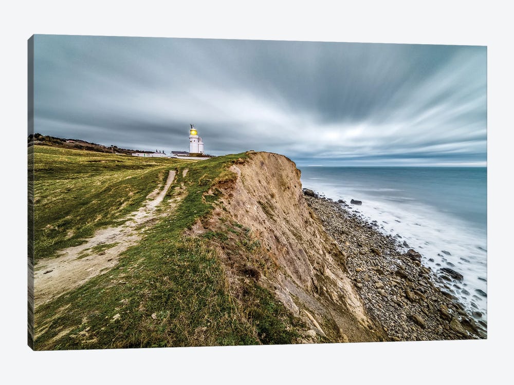St Catherine's Lighthouse by Chad Powell 1-piece Canvas Art