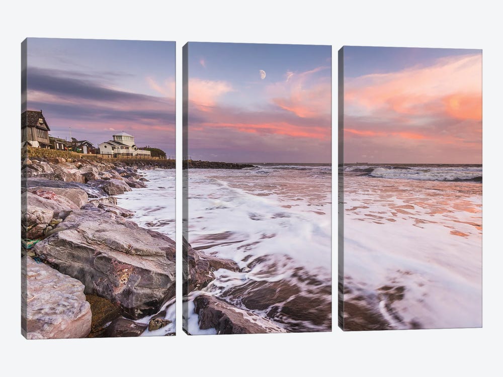 Steephill Cove Sunrise by Chad Powell 3-piece Canvas Art Print