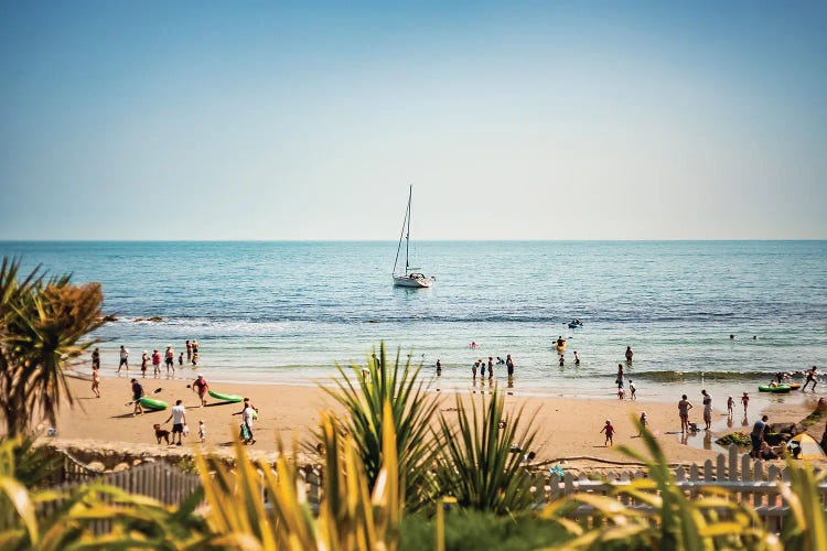 Steephill Cove Yacht by Chad Powell wall art
