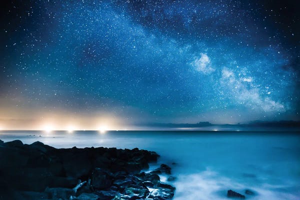 Chad Powell: Fishing Boats Meet The Milky Way by Chad Powell