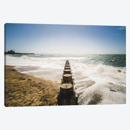 Ventnor Groyne Canvas Print #CPW69} by Chad Powell Canvas Print