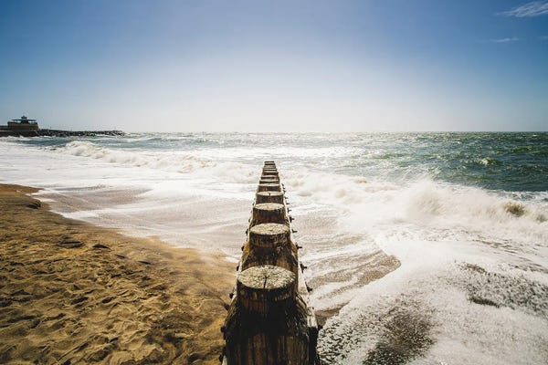 Chad Powell: Ventnor Groyne by Chad Powell