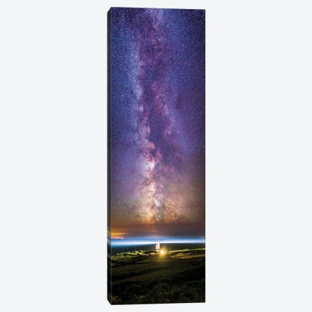 The Milky Way Aligned With St Catherine's Lighthouse Canvas Print #CPW78} by Chad Powell Canvas Wall Art