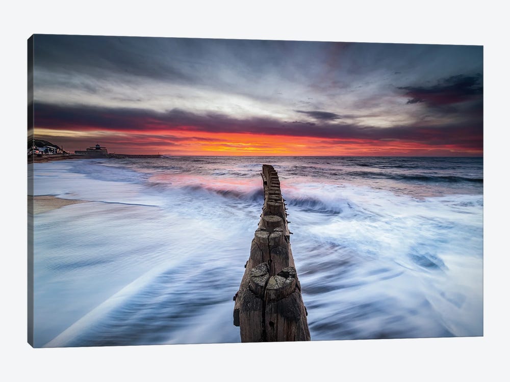 Water Break At Ventnor Bay by Chad Powell 1-piece Canvas Artwork