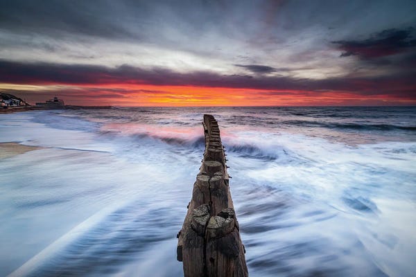 Chad Powell: Water Break At Ventnor Bay by Chad Powell