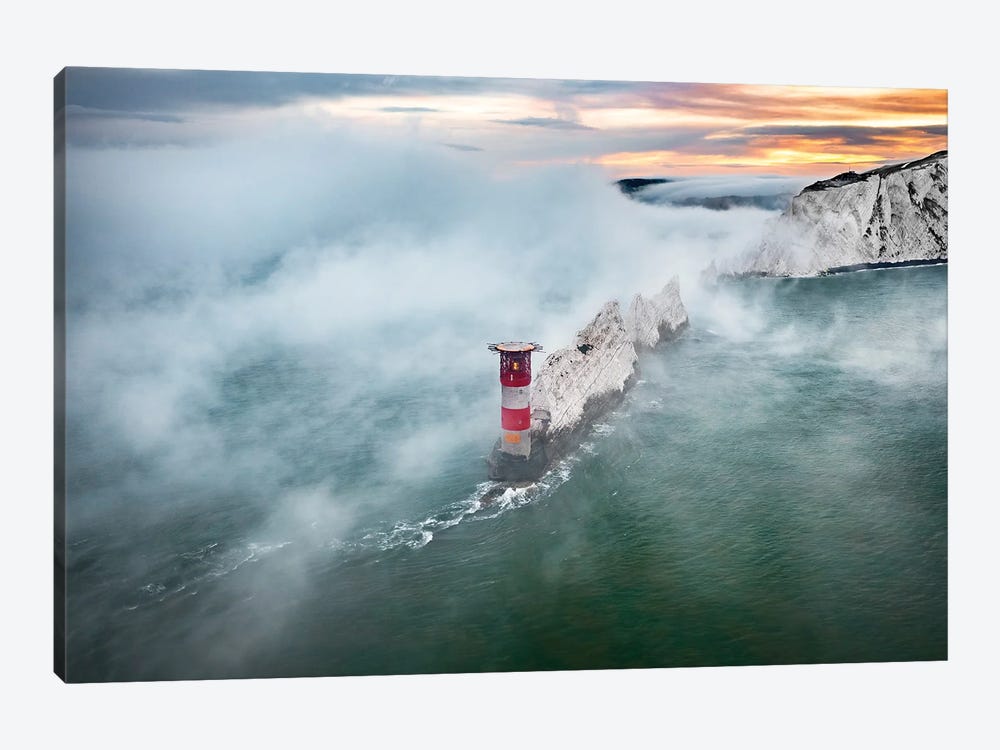 Fog Over The Needles by Chad Powell 1-piece Canvas Art