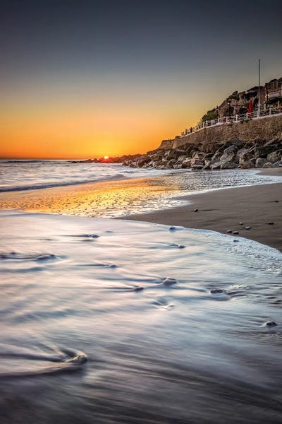 Chad Powell: Ventnor Bay Sunset by Chad Powell