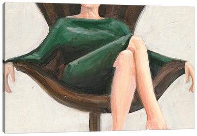 Chair Canvas Art Print - Charlotte P