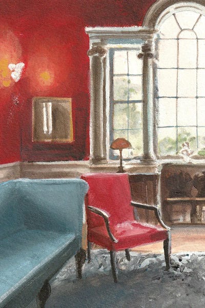 Interiors: Red Interior by Charlotte P.
