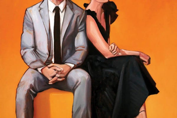 Body Language: Orange Pair by Charlotte P.