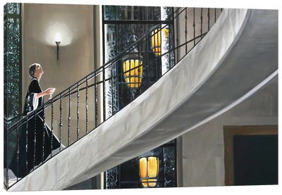 Music Canvas Art Print - Stairs & Staircases
