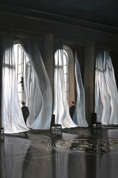 Vicarious Glimpses: Pale Flags by Charlotte P.