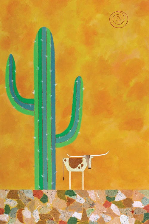 Prickly Pair by Casey Craig wall art