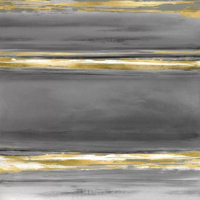 Parallels In Grey by Allie Corbin canvas print