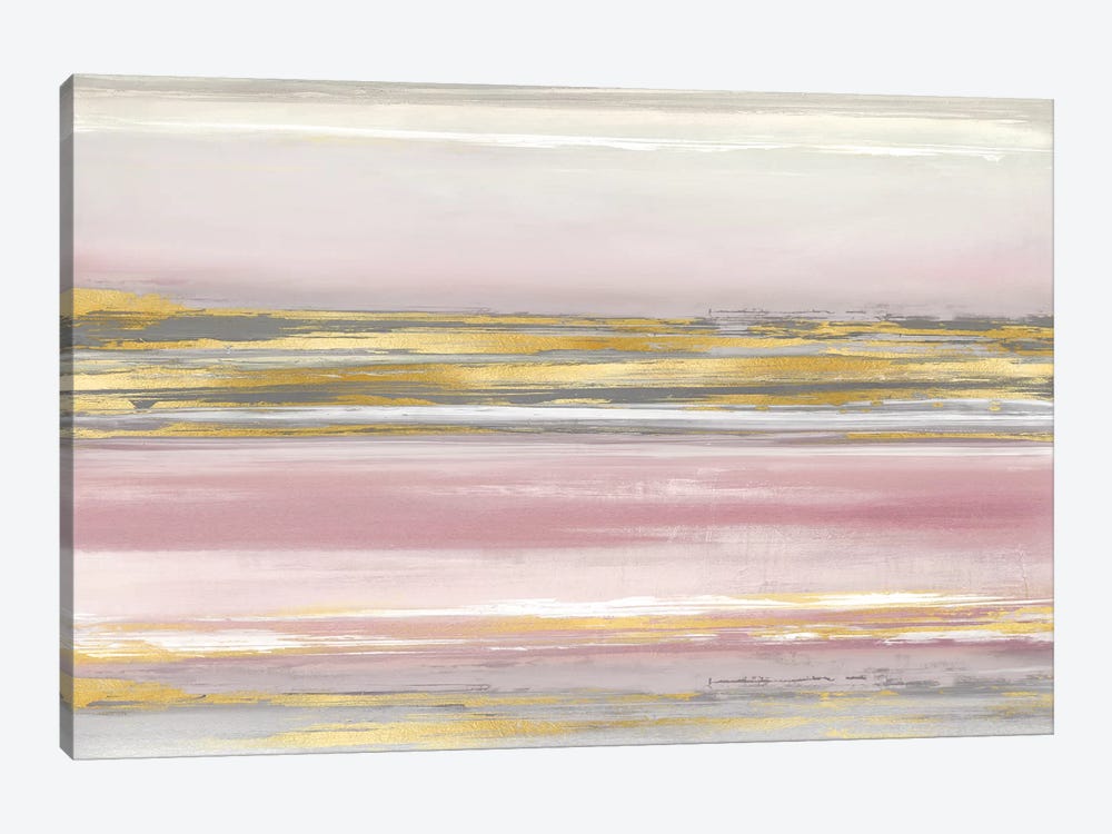 Subtle Reflections With Blush by Allie Corbin 1-piece Canvas Artwork