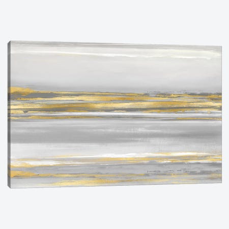 Subtle Reflections With Grey Canvas Print #CRB20} by Allie Corbin Art Print