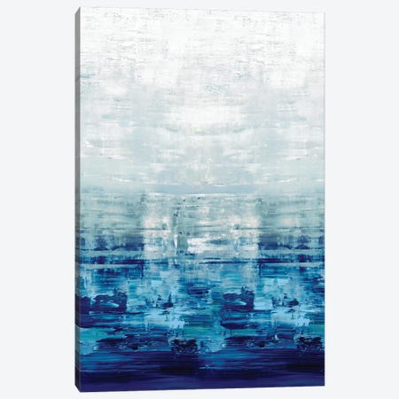 Blue Reflections Canvas Print #CRB6} by Allie Corbin Canvas Wall Art