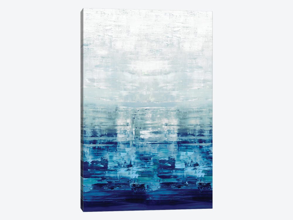 Blue Reflections by Allie Corbin 1-piece Canvas Art Print