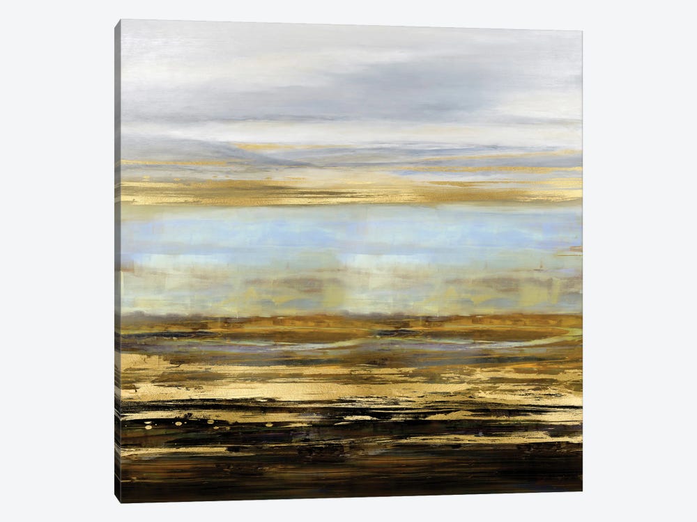Golden Reflections by Allie Corbin 1-piece Canvas Artwork