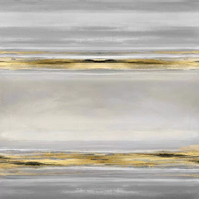 Linear Motion In Grey by Allie Corbin art print