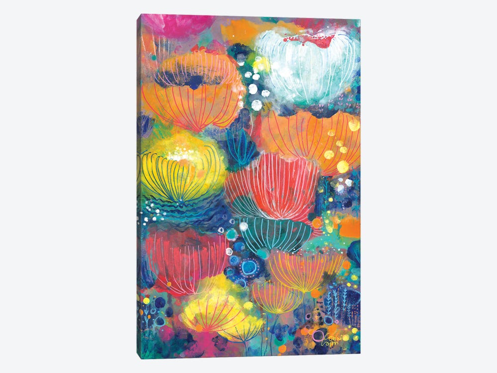 Song Of The Water Lilies by Corina Capri 1-piece Canvas Art Print