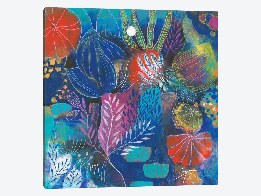 A Coral Song by Corina Capri 1-piece Canvas Art Print