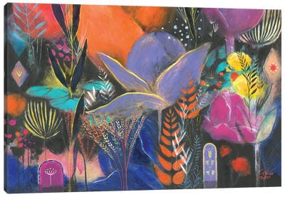 Mumbay Afternoon Canvas Art Print - Corina Capri