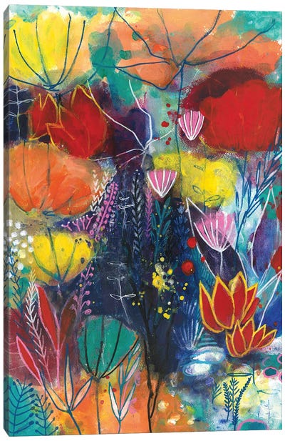 All You Need Is A Garden Canvas Art Print - Corina Capri