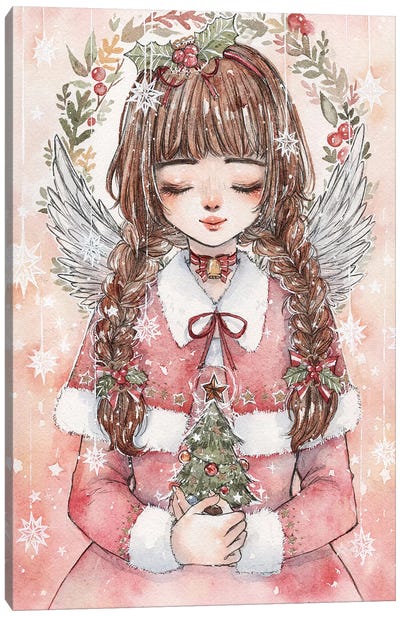 Christmas Canvas Art Print - Cherriuki