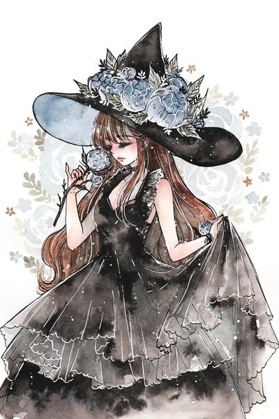 Cherriuki: Peony Witch by Cherriuki