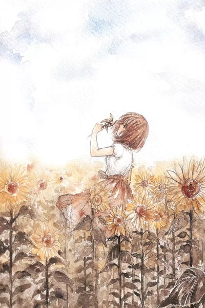 Cherriuki: Sunflower Dreamer by Cherriuki