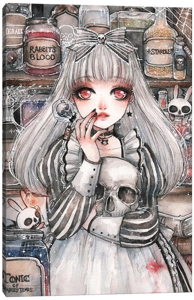 Alice of the Dead Canvas Art Print - Cherriuki