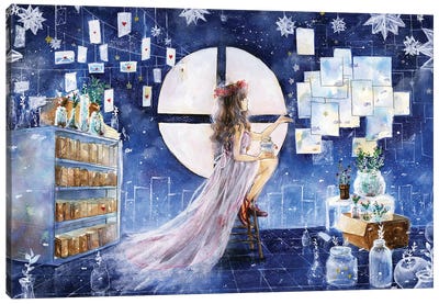 Wishmaker Canvas Art Print - The Secret Lives of Fairies