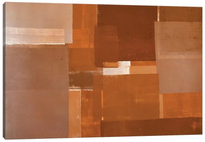 40 Degrees Canvas Art Print - Adobe Abstracts