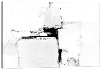 Surround Canvas Art Print - Gray & White Art