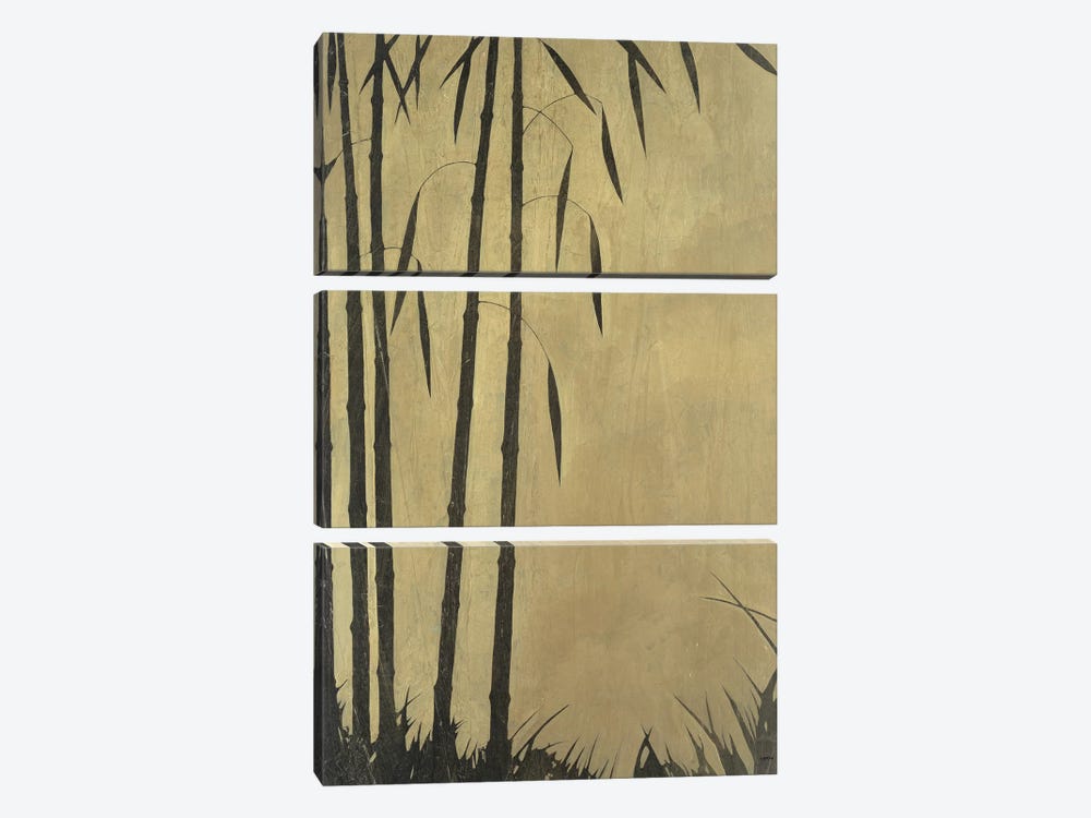 Bamboo Grove II by Robert Charon 3-piece Canvas Wall Art