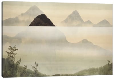 Misty Mountains Canvas Art Print - Robert Charon