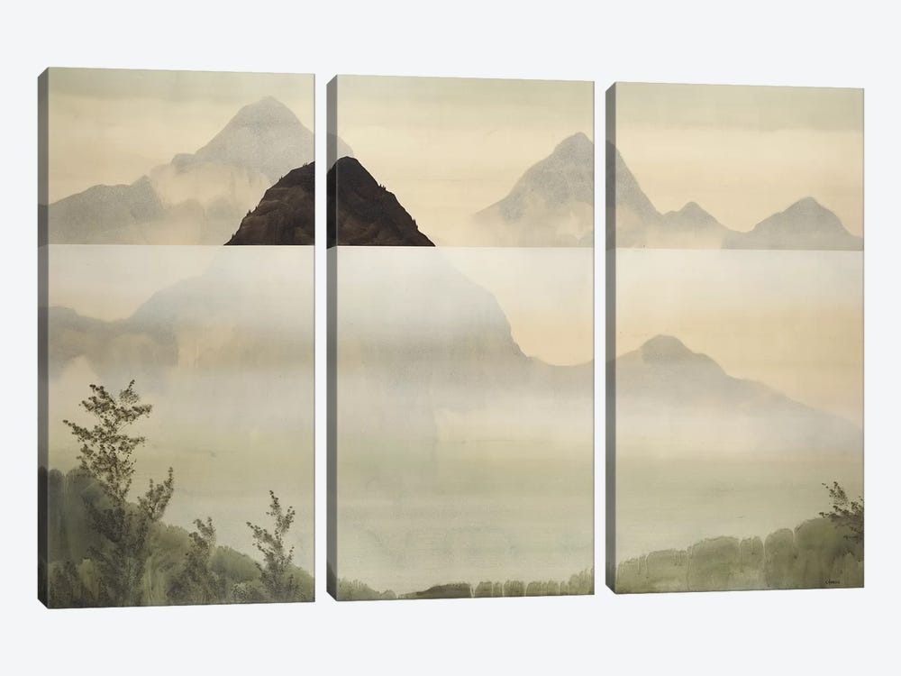 Misty Mountains by Robert Charon 3-piece Canvas Artwork