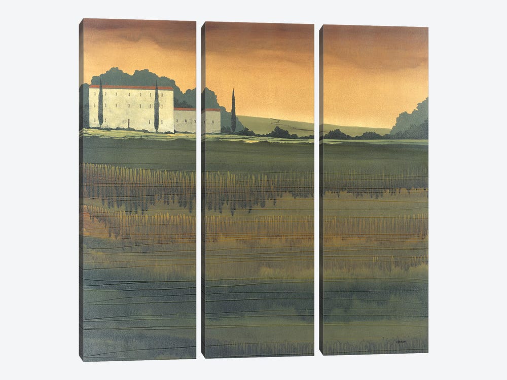 Montalcino by Robert Charon 3-piece Canvas Print