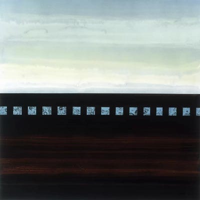 Terra I by Robert Charon framed wall art