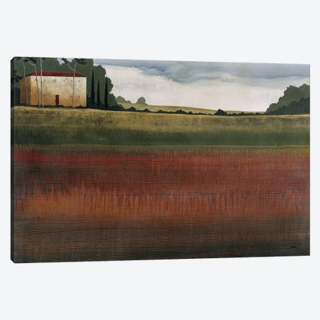 Tuscan Fields Canvas Print #CRN78} by Robert Charon Canvas Artwork