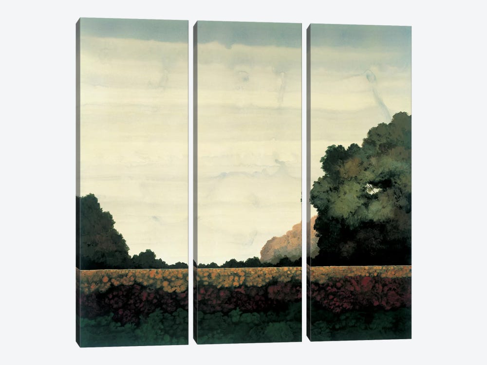 Tree Line I by Robert Charon 3-piece Canvas Print