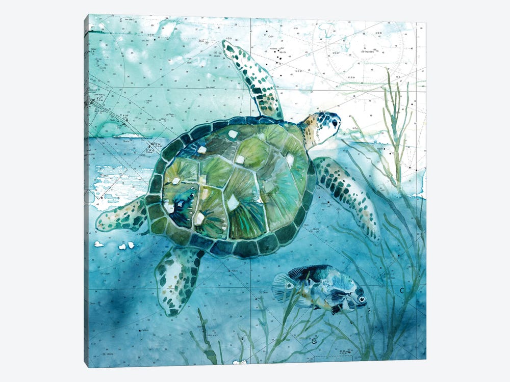 Island Swim I by Carol Robinson 1-piece Art Print