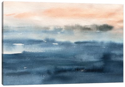 Lake Sunrise Canvas Art Print - Carol Robinson