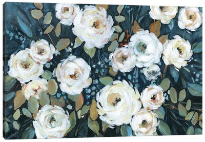 Moonlit Garden I Canvas Art Print - Carol Robinson