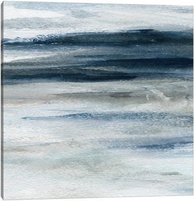 Ocean Currents III Canvas Art Print - Coastal & Ocean Abstract Art