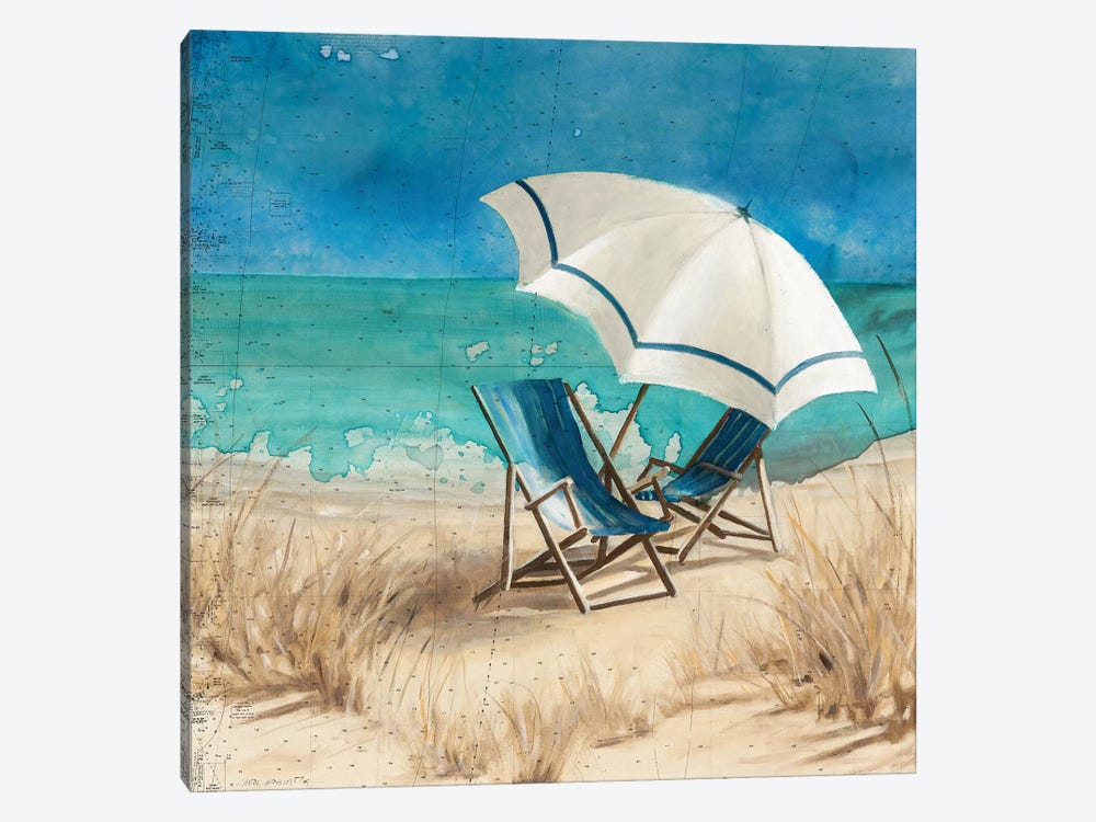 Retreat to the Beach II by Carol Robinson 1-piece Canvas Art