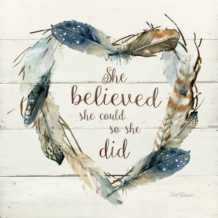 She Believed She Could