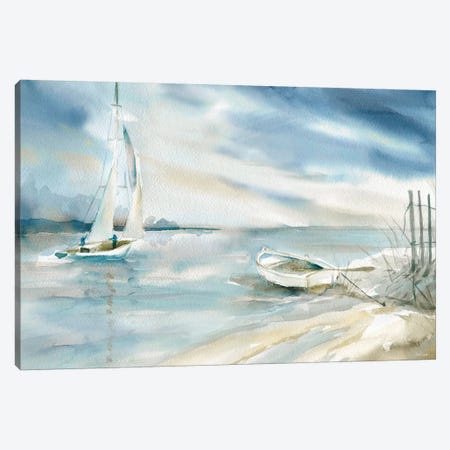 Subtle Sail Canvas Print #CRO1055} by Carol Robinson Canvas Art