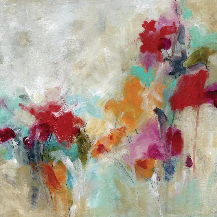 Spectrum Floral by Carol Robinson wall art